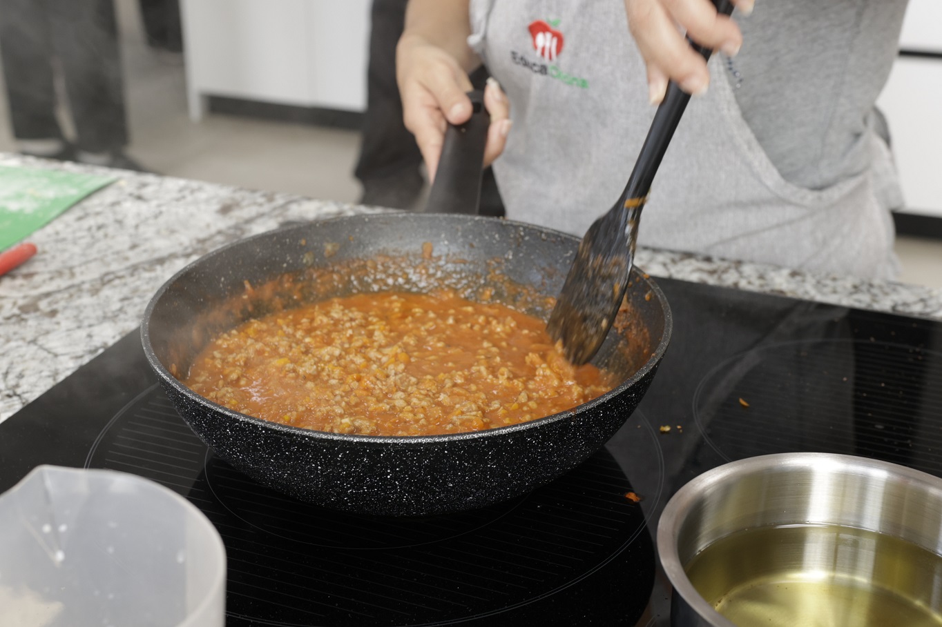 Cocinando el menú familiar